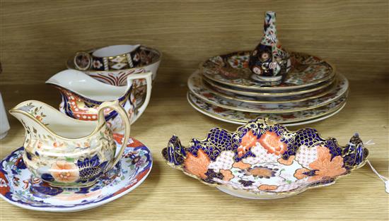 A group of 19th century Imari pattern plates